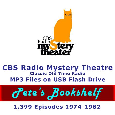 cbs radio mystery theater|1399 episodes radio mystery theater.